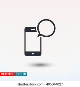 Phone sms icon