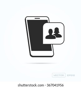 Phone Social Icon