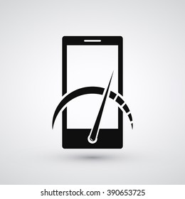 Phone and Speed Boost Icon