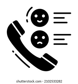 Phone Survey Icon, Survey And Feedback, Modern Vector Illustration 