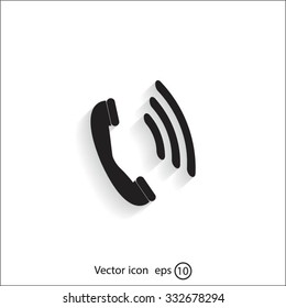 Phone symbol, aaaIllustration eps 10