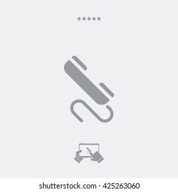 Phone symbol flat icon