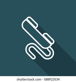 Phone symbol flat icon