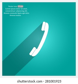 Phone symbol ,Illustration eps 10