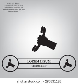 Phone symbol ,Illustration eps 10