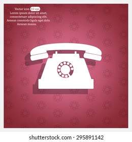 Phone symbol ,Illustration eps 10