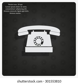 Phone symbol ,Illustration eps 10
