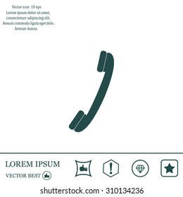 Phone symbol ,Illustration eps 10