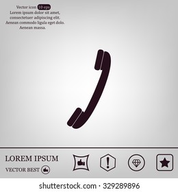 Phone symbol ,Illustration eps 10