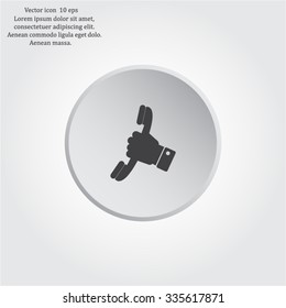 Phone symbol ,Illustration eps 10