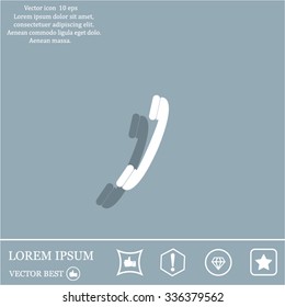 Phone symbol ,Illustration eps 10