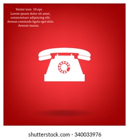 Phone symbol ,Illustration eps 10