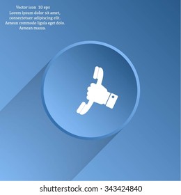 Phone symbol ,Illustration eps 10