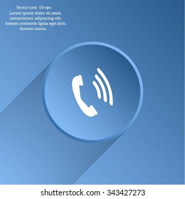 Phone symbol ,Illustration eps 10