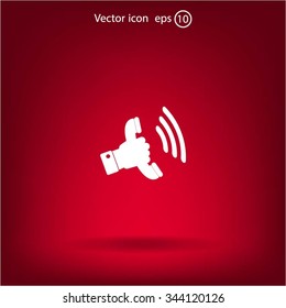 Phone symbol ,Illustration eps 10