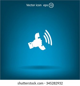 Phone symbol ,Illustration eps 10