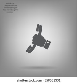 Phone symbol ,Illustration eps 10