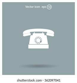 Phone symbol ,Illustration eps 10