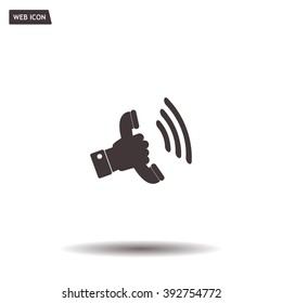 Phone symbol ,Illustration eps 10