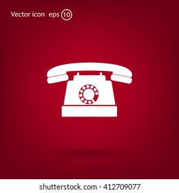 Phone symbol ,Illustration eps 10
