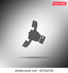 Phone symbol ,Illustration eps 10