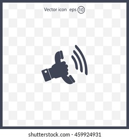 Phone symbol ,Illustration eps 10