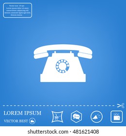 Phone symbol ,Illustration eps 10