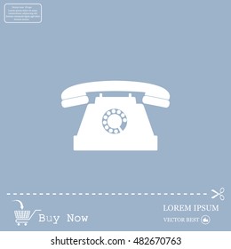 Phone symbol ,Illustration eps 10