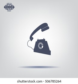 Phone symbol ,Illustration eps 10