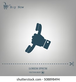 Phone symbol ,Illustration eps 10