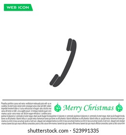 Phone symbol ,Illustration eps 10