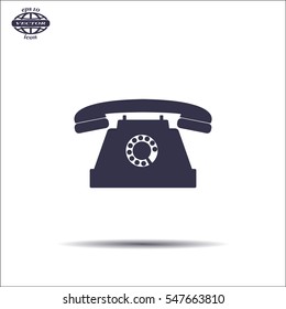 Phone symbol ,Illustration eps 10