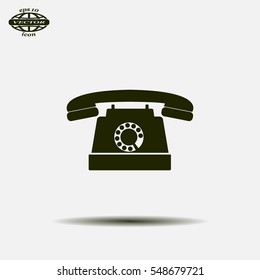 Phone symbol ,Illustration eps 10