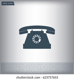 Phone symbol ,Illustration eps 10