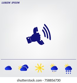 Phone symbol ,Illustration eps 10