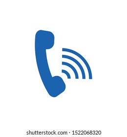 phone symbol silhouette vector illustration desing