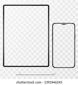 Phone and Tablet Vector illustration