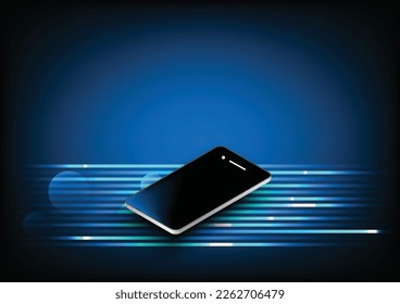 Phone Technology background.Hi-tech Digital and  Concept design,Vector illustration.