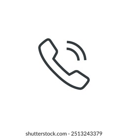 Rufzeichen für Telefonanrufe, Vektorgrafik