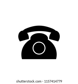 Phone Telephone Icon Vector Template Stock Vector (Royalty Free ...
