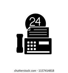 phone, telephone icon vector template