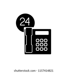 phone, telephone icon vector template