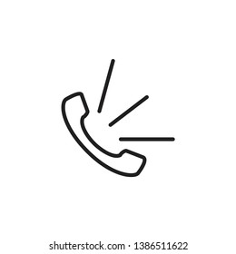 phone, telephone icon vector template