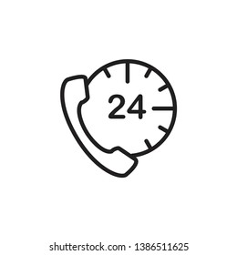 phone, telephone icon vector template