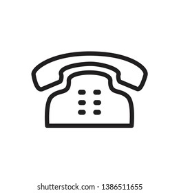 phone, telephone icon vector template