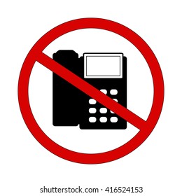 phone telephone prohibited