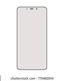 phone template new vector isolated illustration banner design silver