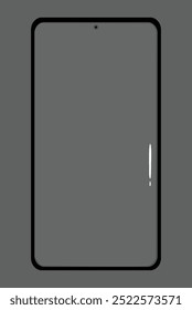 Teléfono Transparente. Ideal para maquetas de UI o UX, diseños de App de comunicación o proyectos y tutoriales relacionados con la mensajería digital