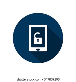 phone is unlocked icon