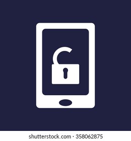 phone is unlocked icon